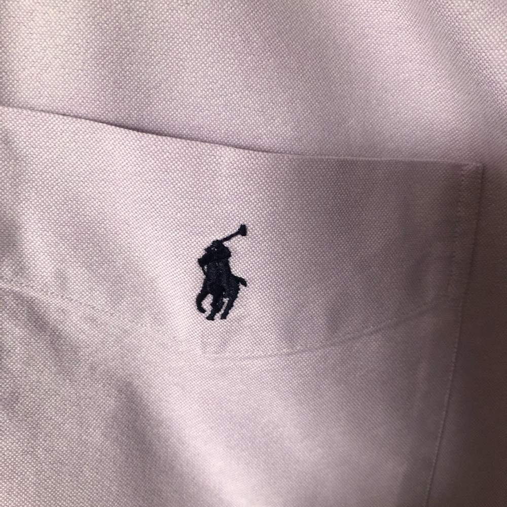 Ralph Lauren men’s M lilac Oxford Oversized. Beautiful spring color. Quality